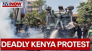 Kenya protest turns deadly amid proposed tax increase several dead  LiveNOW from FOX [upl. by Elli]