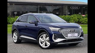 Brand New Audi Q4 etron S line  Carlisle Audi [upl. by Bilat424]