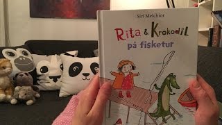 RITA amp KROKODIL PÅ FISKETUR  ELLA LÄSER SAGOR [upl. by Lyj]