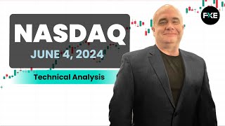 NASDAQ 100 Daily Forecast and Technical Analysis for June 04 2024 by Chris Lewis for FX Empire [upl. by Sinnal]