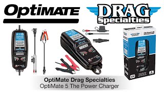 OptiMate Drag Specialties EN OptiMate 5 The Power Charger [upl. by Artkele]