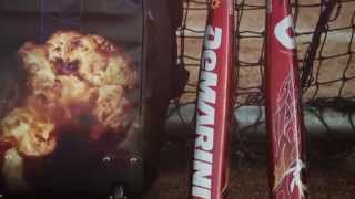 2015 DeMarini Voodoo Overlord FT [upl. by Wrigley810]