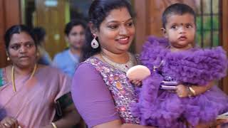 MS Sashtika Sreemahil 1st Birthday  Epic Lights Studios Kovilpatti [upl. by Miharba]