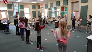 Soggy Day Orff Lesson [upl. by Zebapda]