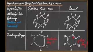 Q11 Vergleich Cyclohexatrien und Benzol [upl. by Munro]