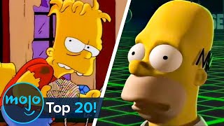 Top 20 Best Simpsons Treehouse of Horror Stories [upl. by Vashtee188]