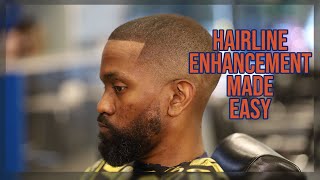 How to Apply Hair Enhancements  PT 6  Barber Tutorial [upl. by Gardell]