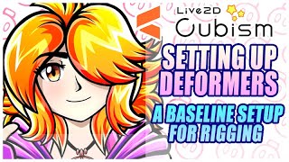 Setting Up Your Base Deformers for Rigging Advanced  Live2D Tutorial [upl. by Haimerej]