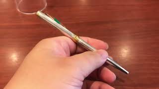 montegrappa Sterling silver ballpoint pen [upl. by Pollak]