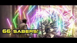 ULTIMATE GRIEVOUS HAS 66 LIGHTSABERS [upl. by Center]