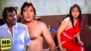 लुच्चे लफंगे बेसरम तुम लोग बिना पूछे अन्दर कैसे आ गए  Raaj KumarRajnikantVinod Khanna Movie [upl. by Gnivre]