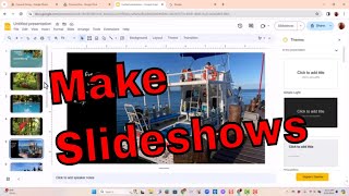 How To Make a Slideshow using Google Slides and Google Photos [upl. by Ikeda]