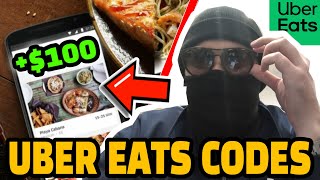 NEW 100 Uber Eats Promo Code to Save on FOOD 🍕 MUST Use 2024 Uber Eats Discount Code [upl. by Hsemar]