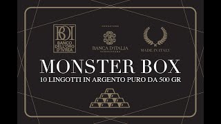 BOI Monster Box 10 x 500gr Silver Bars 999 lingotti in argento da investimento barre silber barren [upl. by Acinna]