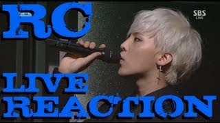 GDRAGON NILIRIA  BLACK  MICHIGO INKIGAYO COMEBACK SPECIAL REACTION [upl. by Stuppy]