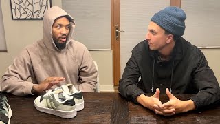 Surprising Damian Lillard with Custom Shoes [upl. by Eelaroc447]