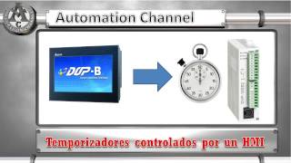 Temporizadores desde un HMI Timers [upl. by Niwhsa]