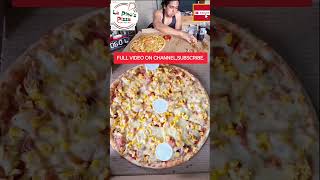 🍕😱 Indias Most Pizza Eaten  2 Large La Pinoz Eating Challenge [upl. by Ulah470]