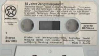 Zangtaler Quintett  Las Das Las Das Sein Rauschende Birken Fuschgraben Polka 1982 [upl. by Acinomahs]