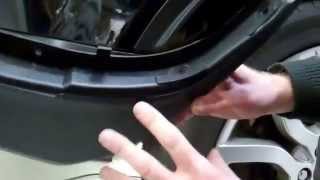 How to fit Rear Mud Flaps to Range Rover Evoque PurePrestige [upl. by Harcourt]