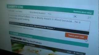 How To Nominate Someone For a Shorty Award [upl. by Cowie364]