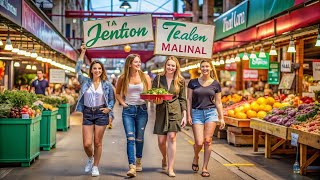 The best time to visit the Jean Talon Market  Exploring Jean Talon Market in Montreal [upl. by Auqinot]