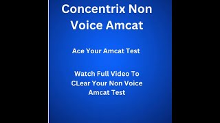 Non Voice Amcat Test [upl. by Hoebart110]