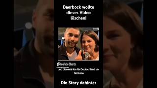 Baerbock wollte dieses Video löschen afd deutsch deutschland memes politik shorts funny wahl [upl. by Alessandro472]