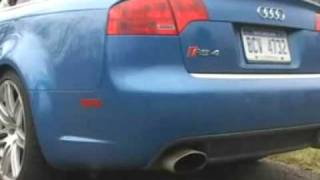 Audi RS4 Milltek exhaust sounds [upl. by Thetis766]