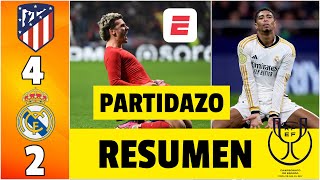 PARTIDAZO Atlético de Madrid ELIMINÓ al Real Madrid en octavos Golazo de Griezmann  Copa del Rey [upl. by Tunnell]