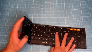 ProtoArc XK01 Foldable Wireless Keyboard Review [upl. by Sawyor]