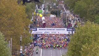 Der 38 Mainova Frankfurt Marathon [upl. by Nellahs]