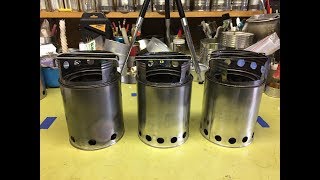 My paint can gasifier wood stoves [upl. by Marylinda]