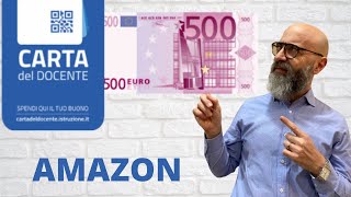 ACQUISTARE SU AMAZON CON LA CARTA DEL DOCENTE [upl. by Enylecoj469]