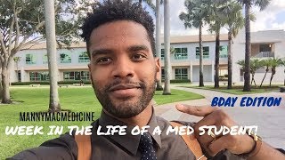 WEEK IN THE LIFE OF A MEDICAL STUDENT VLOG  BIRTHDAY EDITION [upl. by Annalee]