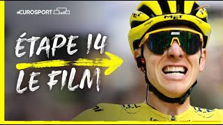 TOUR DE FRANCE 2024  Pogacar la réponse du patron  Le résumé de la 14e étape [upl. by Kliber18]