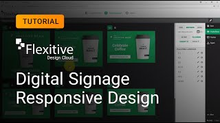 Creating a Digital Signage Responsive HTML5 Design  Flexitive Tutorial [upl. by Tabitha]