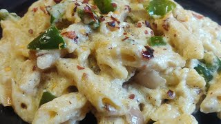 புதுமையான சுவையில்  white sauce pasta [upl. by Essila]