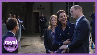 Prince William and Kate Middleton Host DriveIn Screening of Cruella at Holyrood [upl. by Ellerud]