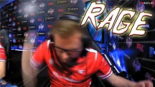 5 minutes of CSGO pros RAGING [upl. by Suollecram903]