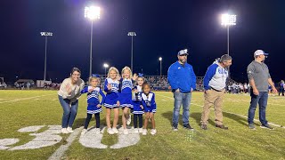 2023 Rockvale Youth Football and Cheer Night at Rockvale High School Rockvale VS Blackman Halftime [upl. by Steffy]