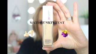 MAYBELLINE Superstay 24 Hour Foundation Review On Mature Skin [upl. by Airaet]