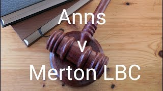 Anns v Merton LBC 1978  Duty of Care in Negligence  Animated Law Case Summary [upl. by Nylisoj]