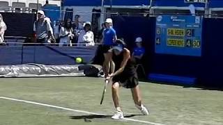 Hsieh Suwei  backhands in Slow motion [upl. by Rosella]