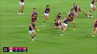 All 19 of George Hewetts effective disposals  AFL Opening Round 2024  Carlton  Brisbane [upl. by Ardnasil412]