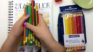 Staedtler Colored Pencils Review [upl. by Sixela725]