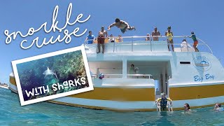 Snorkeling Cruise at the Barrier Reef and Half Moon Bay Turks and Caicos  Caicos Dream Tours [upl. by Dnalro748]