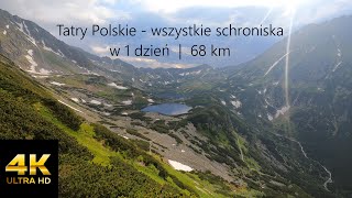 Wszystkie schroniska w Tatrach Polskich jednego dnia [upl. by Levin]