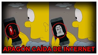 LA PREDICCIÓN DE LOS SIMPSON EL GRAN APAGÓN Y LA CAÍDA DE LA INTERNET EN 2024 [upl. by Artair990]