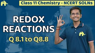 Redox Reactions Class 11 Chemistry  Chapter 8 Ncert Solutions Questions 18 [upl. by Oruasi]